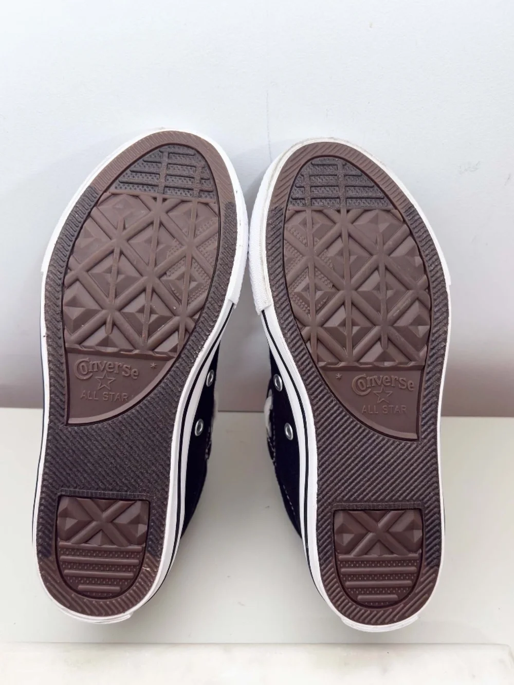 Converse Chuck Taylor All Star Street Kids Size 1 Black White Low Top A01696F